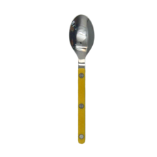 SABRE PARIS BISTROT 茶匙 咖啡匙, 16cm 不鏽鋼 壓克力, 純色 亮面 黃色, 1支