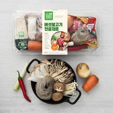 프레시밀 버섯불고기 전골 재료, 900g, 1팩