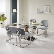 로드퍼니처 랜디 4인용 1400 양면 세라믹 식탁 + 벤치의자 + 일반 의자 2p 세트 방문설치, 화이트 +