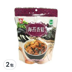 台塑餐飲 海苔香鬆, 素食族必備, 口味豐富, 250g, 2包