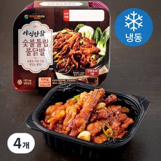 야식만참 숯불 튤립 불닭발 2개입 (냉동), 600g, 4개