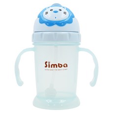 Simba 小獅王辛巴 滑蓋樂活杯, 240ml, 1個, 香草 藍色