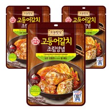 OTTOGI 不倒翁 紅燒鯖魚料理包, 3包, 120g