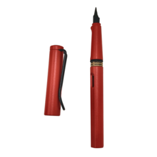 德國 LAMY SAFARI 狩獵系列 麒麟 漢字尖 鋼筆, 中國紅