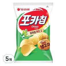 오리온 포카칩 어니언, 137g, 5개