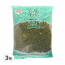 同正 綠豆, 顆顆飽滿, 精選綠豆, 夏日清涼解渴最佳首選, 300g, 3包