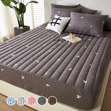 침대누빔매트리스커버