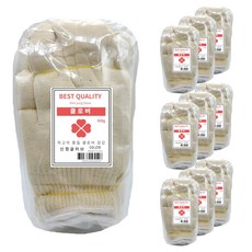 신정글러브 클로버 면장갑 60g, 손목(흰색), 100개