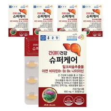 종근당 간건강 슈퍼케어, 30정, 5개