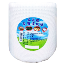 美芙雅 家用擦拭紙, 19cmx25cmx180張, 無塵紙, 180張, 1個