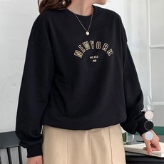 아피나르 Newyork 그래픽 스웻셔츠
