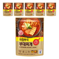 오뚜기 의정부식 부대찌개, 500g, 6개 6개, 500g