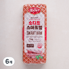 소디프 스마트햄, 1000g, 6개
