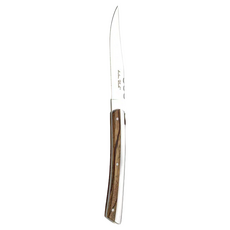 Utopia Laguiole三鉚接牛排刀, 22cm, 420J2不鏽鋼刀身, 木製握柄, 1支