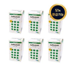 소프트란셋 일회용 채혈침 28G, 50개입, 6개