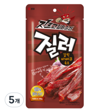 샘표 육포 질러 갈릭바베큐육포 70g, 5개