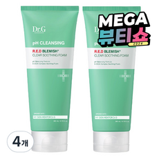 닥터지 레드 블레미쉬 클리어 수딩 폼, 200ml, 4개