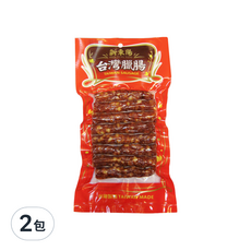 新東陽 原味台灣臘腸, 精選上等腿肉, 高粱酒及獨家香料醃漬, 傳統古法手工製成, 300g, 2包