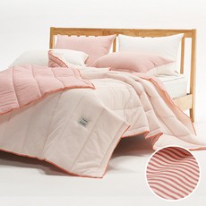 퀸침대커버세트면60수