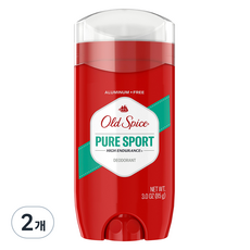 올드스파이스 하이 인듀어런스 퓨어 스포츠 남성 데오드란트, 85g, 2개