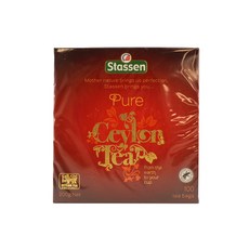 Stassen 司迪生 純錫蘭紅茶, 200克, 100茶包, 2g, 100包, 1盒