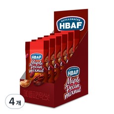 바프 넛츠앤스낵스 메이플피칸 믹스넛, 30g, 24개 180g, 4개