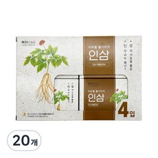 크리오 동산 C & G 인삼비누 인삼향, 100g, 20개