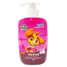 nickelodeon 汪汪隊立大功 兒童洗髮沐浴泡泡露 500g, 1瓶