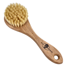 Braun Wettberg 珀薇 白豚鬃角質潔顏刷 洗面刷 面膜刷 厚刷, 1支