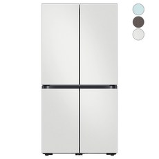 [색상선택형] 삼성전자 비스포크 4도어 냉장고 875L 방문설치, RF85DB90B2AP
