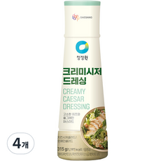 대상 크리미시저 드레싱, 315g, 4개