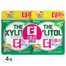 오리온 더 자일리톨 리필백, 61g, 4개