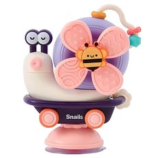 LITTLE CLOUD 幼兒用蝸牛無限變身玩具, 1個, 粉色