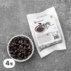 권기옥 명인 웃말 콩자반, 225g, 4개