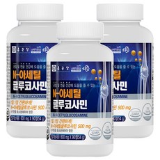 Chong Kun Dang 鍾根堂 N-乙醯葡糖胺膠囊, 90顆, 3罐