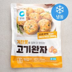  청정원 계란옷을 입혀 더 맛있는 고기완자 (냉동), 600g, 1개 