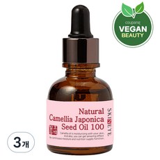 스킨아이 내추럴 발효 동백 오일, 20ml, 3개