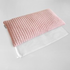 폴라포 양면 누빔 겉커버 + 망사 속커버 세트 편백 미포함