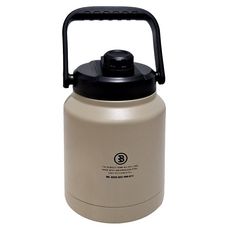 BROOKLYN WORKS 布魯克林 不鏽鋼保冰水壺,橄欖綠,2.5L,大容量保冷保溫, 1個
