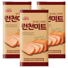 롯데웰푸드 런천미트, 1.8kg, 3개 1800g, 3개