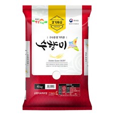 수향미 골든퀸 3호 백미, 4kg, 1개