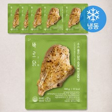 바르닭 소스 품은 닭가슴살 허브갈릭맛 (냉동), 100g,