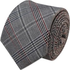 엠스코프 레이온혼방 윈도우체크 수동 매듭형 넥타이 MN101