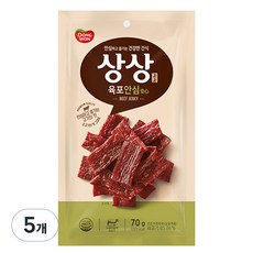 동원 상상육포 안심, 70g, 5개