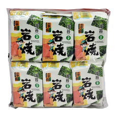 橘平屋 本事橘品岩燒海苔量販包 原味, 50.4g, 1袋