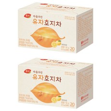 동서 마음우린 유자호지차, 2개, 20개입, 0.9g 2개, 20개입, 0.9g