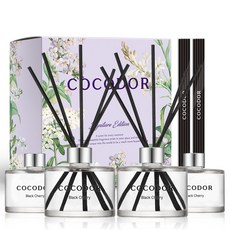 코코도르 퍼퓸 디퓨저, 블랙체리, 200ml, 4개