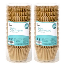 Cooking Plus 塗層瑪芬杯 100入, 2個, 單色