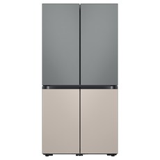 비스포크냉장고장 [색상선택형] 삼성전자 비스포크 4도어 프리스탠딩 냉장고 875L 방문설치 RF85C90F1AP
