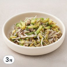 킨더가든 한우 애호박 숙주나물, 80g, 3개